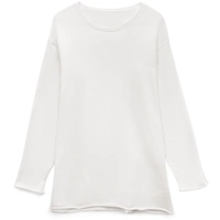 Лонгслив унисекс Siluetti Fuori, молочно-белый