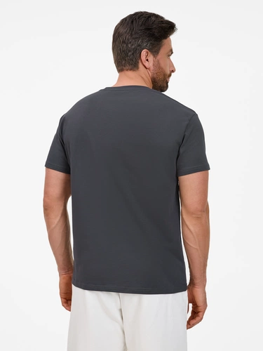 Футболка унисекс T-Bolka 200, темно-серая (графит)