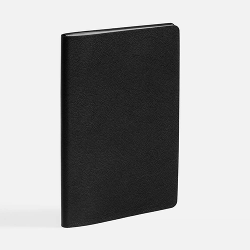 Ежедневник Petrus, недатированный, черный с серебром
