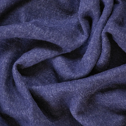 Плед Devika, синий с серым