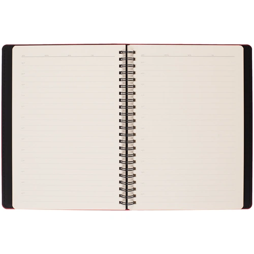 Ежедневник Spring Urban на заказ, недатированный, красный