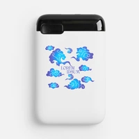 Внешний аккумулятор Fast Trick, белый с УФ-печатью и тампопечатью