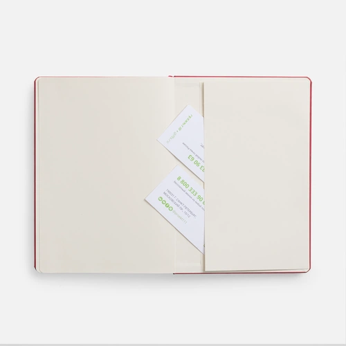 Ежедневник Urban Hard, недатированный, красный