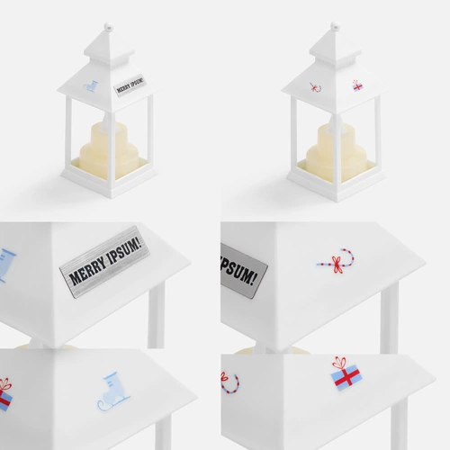 Набор новогодних товаров с нанесением