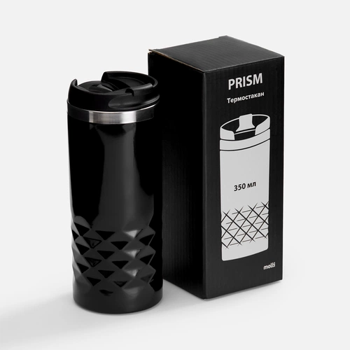 Термостакан Prism, черный