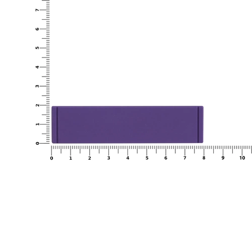 Лейбл из ПВХ Dzeta, S, фиолетовый