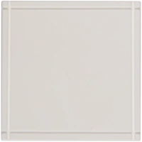 Лейбл из ПВХ Dzeta, L, белый