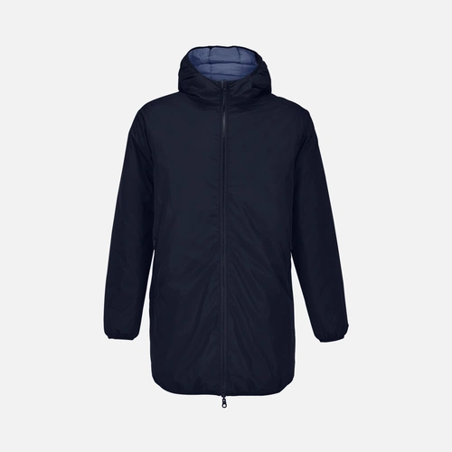 Куртка-парка унисекс Reverse, темно-синяя