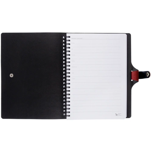 Ежедневник Strep Front на заказ, недатированный, красный