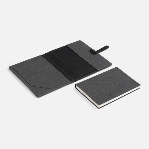 Ежедневник-органайзер Twill, недатированный, черный