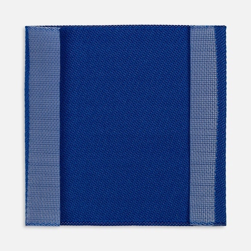 Лейбл тканевый Epsilon, L, синий