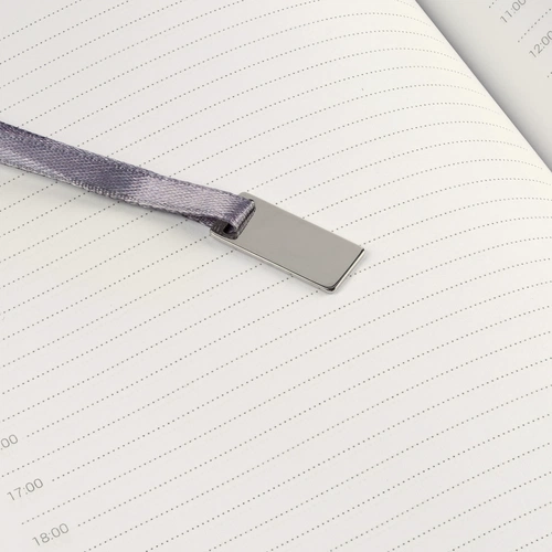 Ежедневник Grace на заказ, недатированный, серый