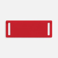 Лейбл из ПВХ Kova, красный