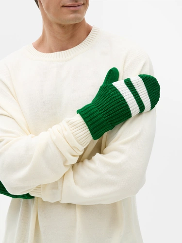 Варежки Winwear, зеленые (глубокий зеленый)