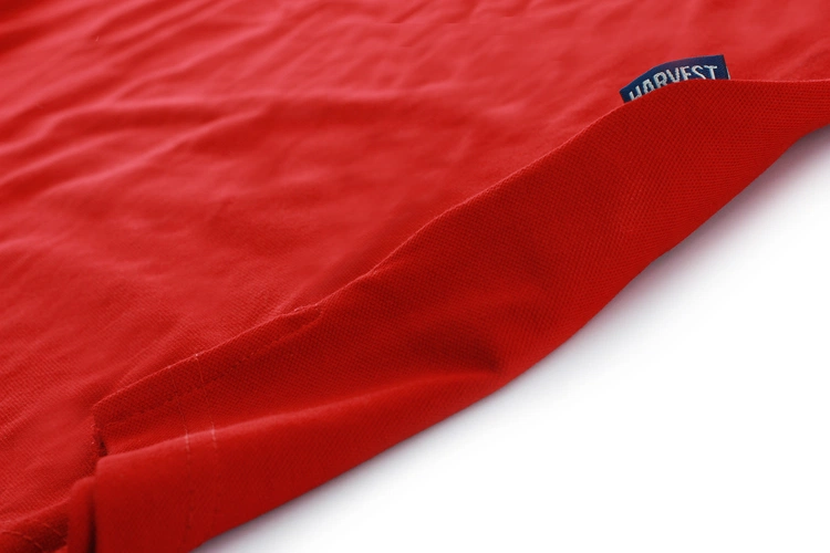 Рубашка поло стретч мужская Eagle, красная