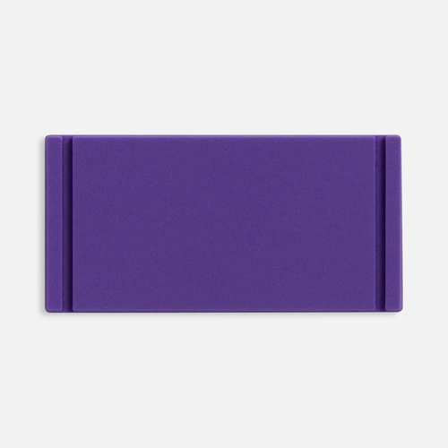 Лейбл из ПВХ Dzeta, XS, фиолетовый