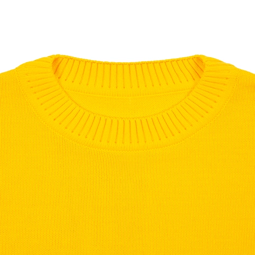 Джемпер оверсайз унисекс Stated в сумке, желтый