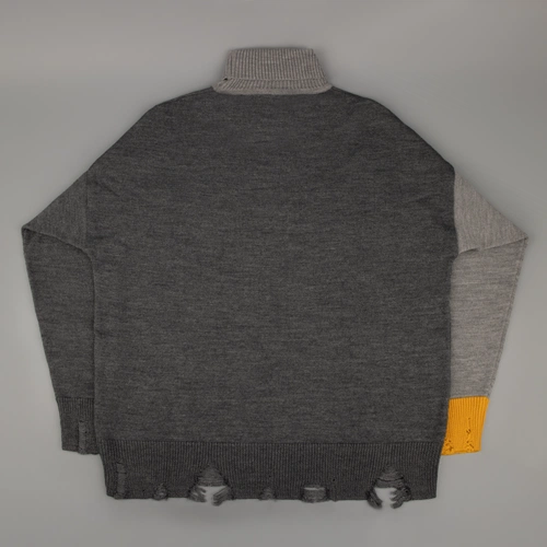 Свитер оверсайз Tricksy Net Grunge на заказ, полушерсть