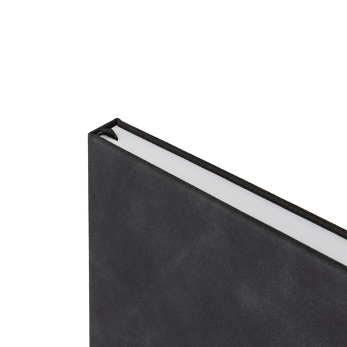 Ежедневник Horizon, недатированный, серый с черным