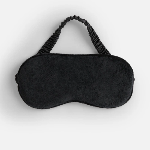 Двухстороняя маска для сна Veluto, черная