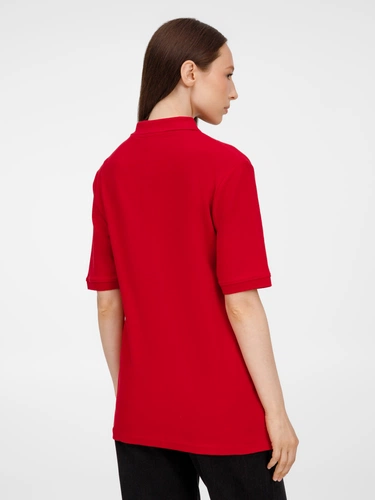 Рубашка поло унисекс Upswing, красная