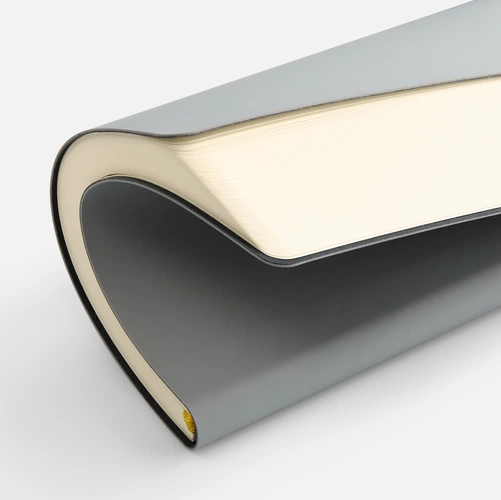 Ежедневник Flex Shall New, недатированный, серый