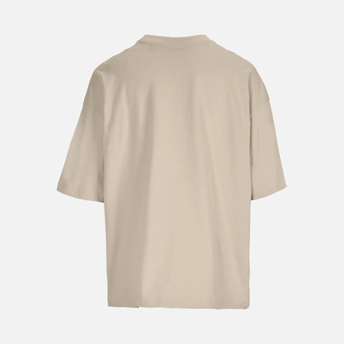 Футболка оверсайз женская Boxy Women, бежевая (льняная)