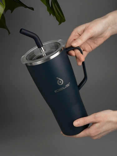 Термостакан Kasumigaoka, темно-синий