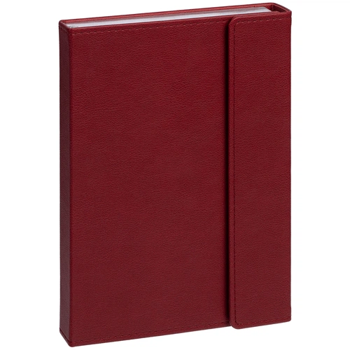 Ежедневник Flap на заказ, недатированный, красный