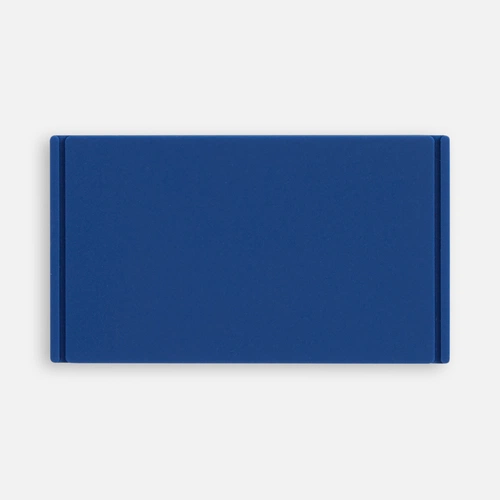 Лейбл из ПВХ Dzeta, M, синий