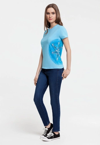 Футболка женская «Вместе и вовремя»