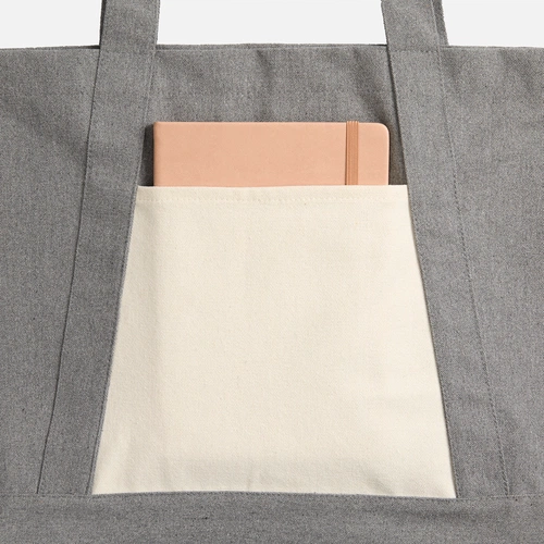 Шопер Shophop, серый с неокрашенным