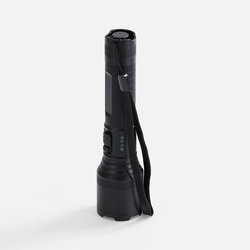 Фонарь аккумуляторный с фокусировкой луча FarSee, черный