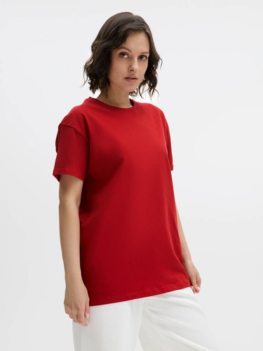 Футболка Imperial 190, вишнево-красная