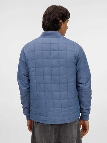 Куртка унисекс Warmbridge, синяя (джинс)