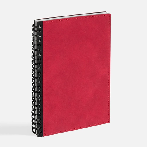 Ежедневник Notera Maxi, недатированный, красный