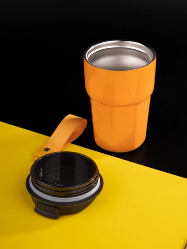 Термостакан Freshbrew, оранжевый