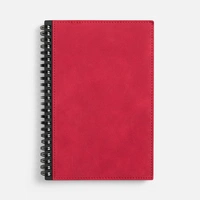 Ежедневник Notera Maxi, недатированный, красный