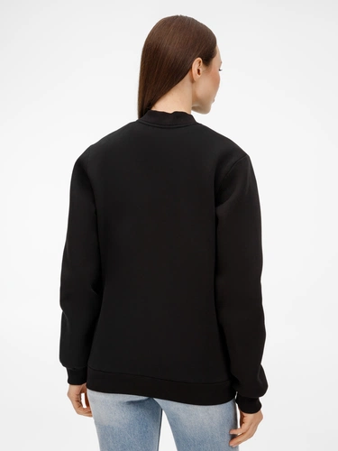 Бомбер унисекс Estado, черный