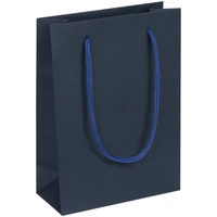Пакет бумажный Vid S, синий