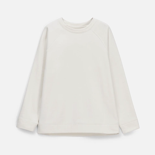 Свитшот унисекс S1, молочно-белый