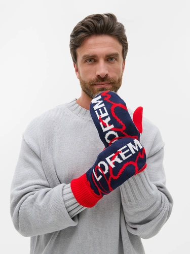 Варежки на заказ Joyful Grand, полушерсть