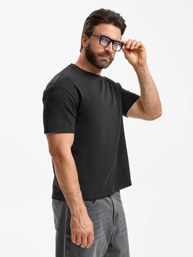 Футболка унисекс Durington, черная