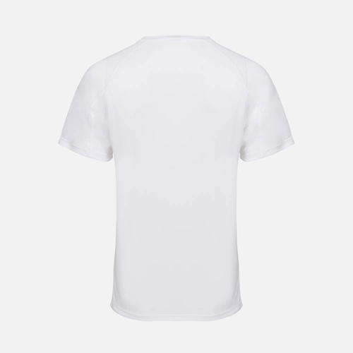 Футболка спортивная унисекс Vortex, белая