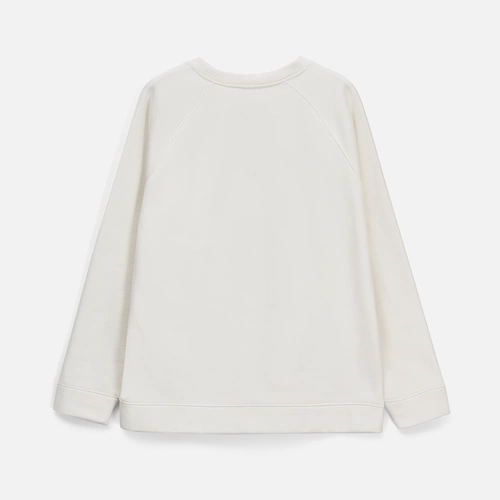 Свитшот унисекс S1, молочно-белый