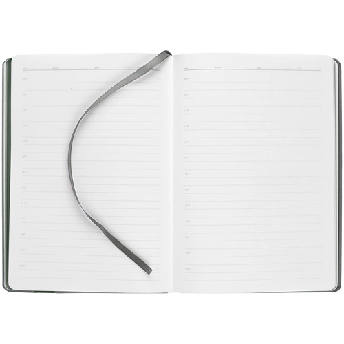 Ежедневник Rubikon на заказ, недатированный серо-зеленый