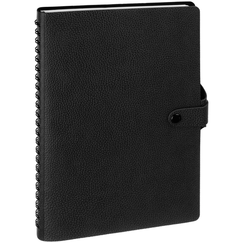 Ежедневник Strep Front на заказ, недатированный, черный
