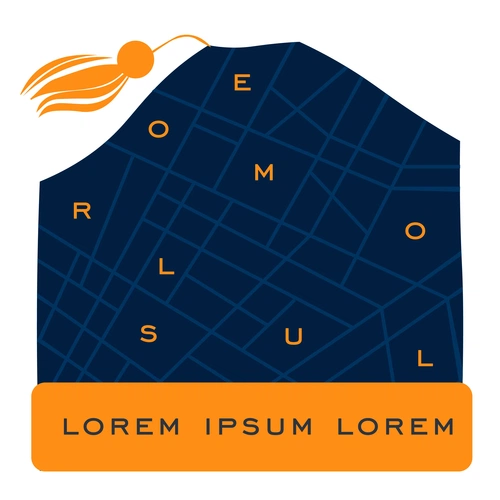 Шапка-петушок Cockerel на заказ, полушерсть