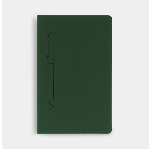 Ежедневник Magnet Shall, недатированный, зеленый