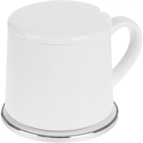 Кружка с подогревом и беспроводной зарядкой dualBase ver. 2.0 Matt, белая